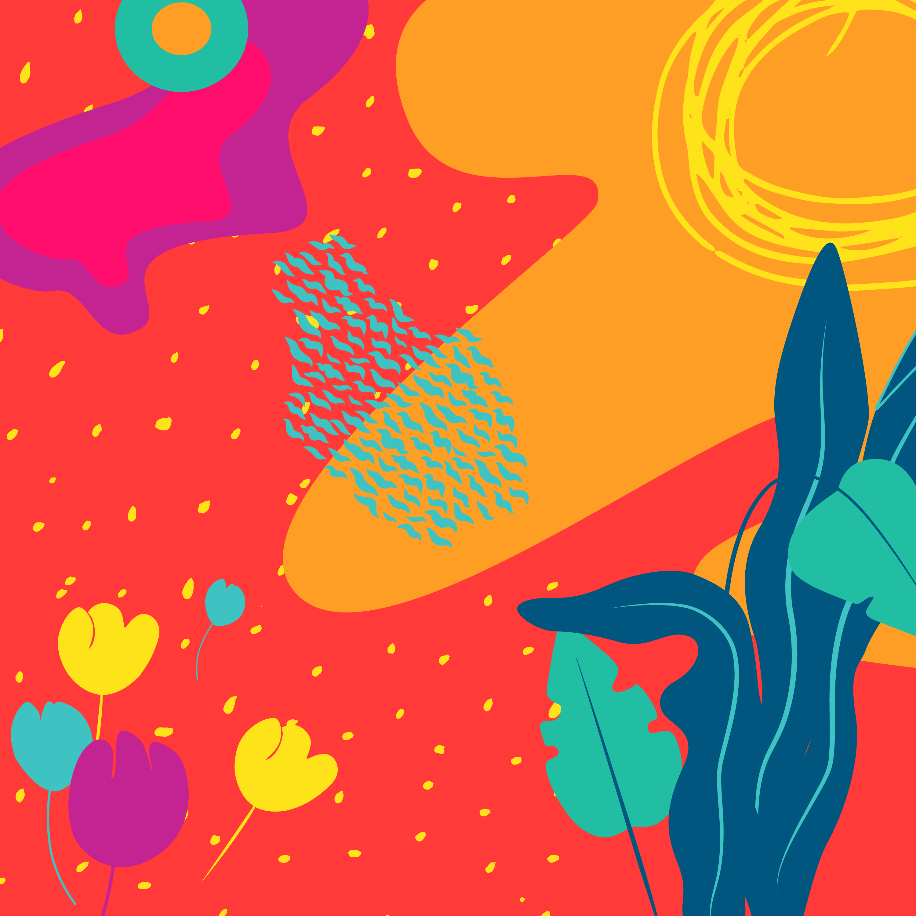 Background pattern for Off Season